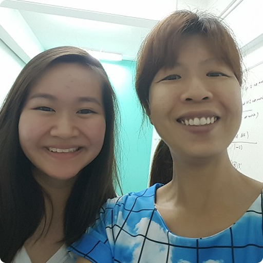 Jolene with Mrs Debbie Wong