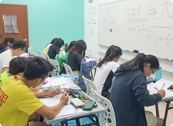 Students attending onsite lessons at Roxy Square