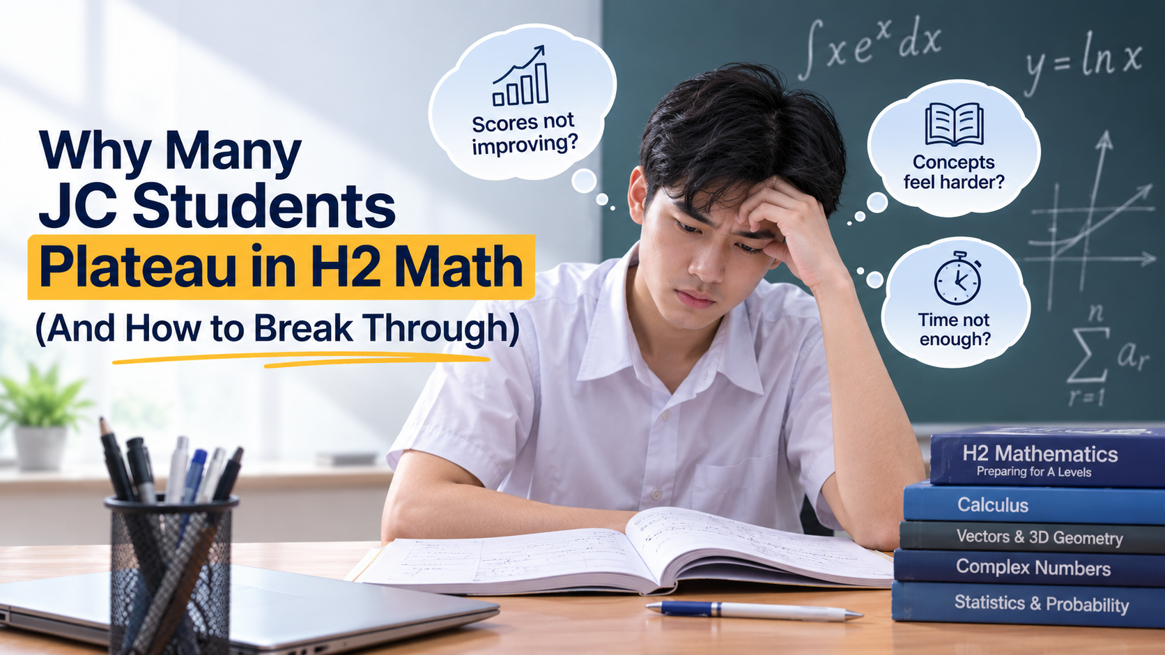 JC Students Plateau in H2 Math